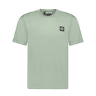 Stone Island Compass Logo Patch T-Shirt - V0055 Sage Green - Escape Menswear