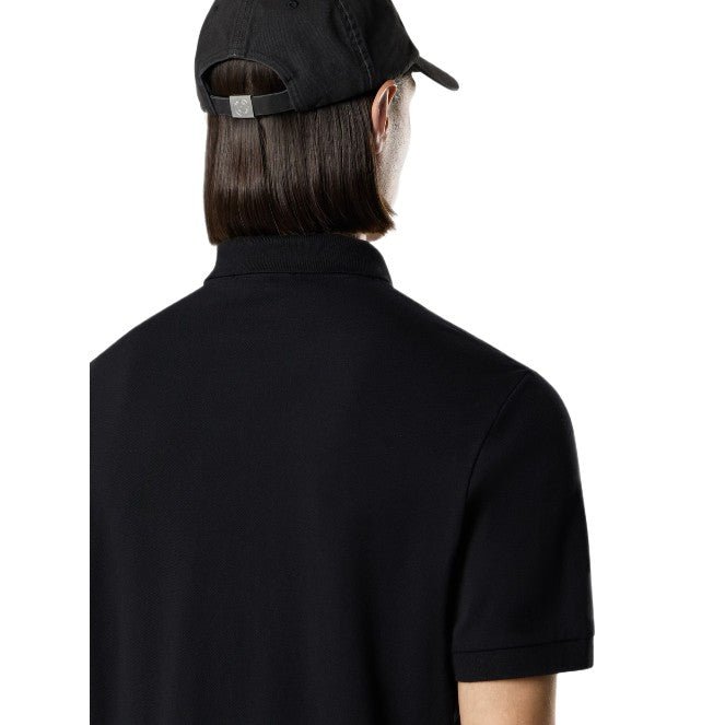 Stone Island Compass Patch Polo Shirt - 029 Black - Escape Menswear