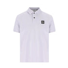 Stone Island Compass Patch Polo Shirt - V0088 Lilac - Escape Menswear
