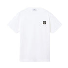 Stone Island Compass Patch T-Shirt - 001 White - Escape Menswear