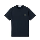 Stone Island Compass Patch T-Shirt - 020 Navy Blue - Escape Menswear