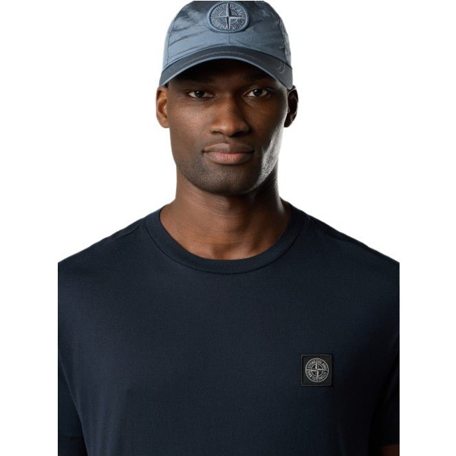 Stone Island Compass Patch T-Shirt - 020 Navy Blue - Escape Menswear