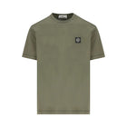 Stone Island Compass Patch T-Shirt - 05G Military Green - Escape Menswear