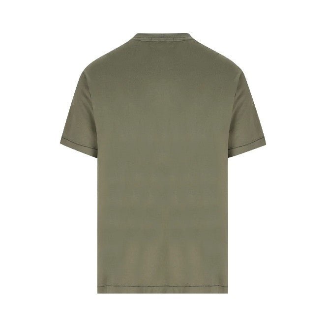 Stone Island Compass Patch T-Shirt - 05G Military Green - Escape Menswear