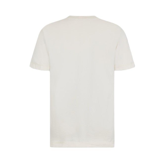 Stone Island Compass Patch T-Shirt - 093 Ivory - Escape Menswear