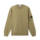 Stone Island Cotton Fleece Pocket Sweatshirt - 05G Military Green - Escape Menswear