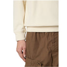 Stone Island Cotton Fleece Pocket Sweatshirt - 093 Ivory - Escape Menswear