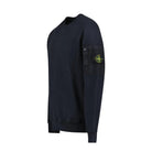 Stone Island Cotton Fleece Pocket Sweatshirt - V0020 Navy Blue - Escape Menswear