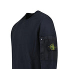 Stone Island Cotton Fleece Pocket Sweatshirt - V0020 Navy Blue - Escape Menswear