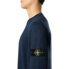 Stone Island Crewneck Knitwear Jumper - V0020 Navy Blue - Escape Menswear