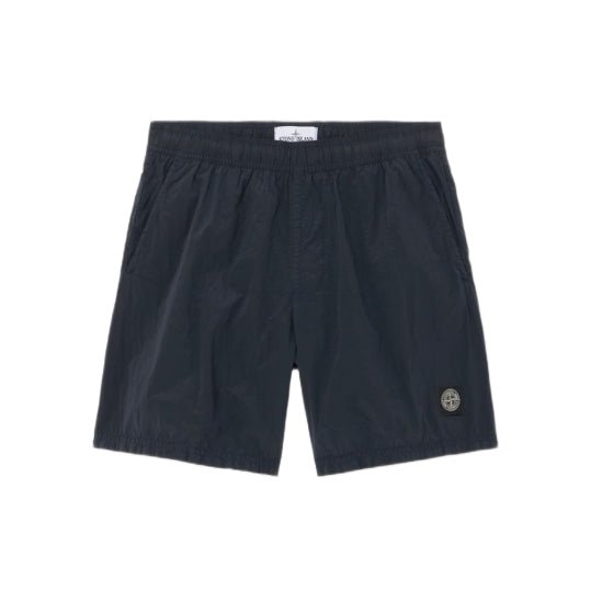 Stone Island Econyl® Nylon Pocket Swimshort - 020 Navy Blue - Escape Menswear