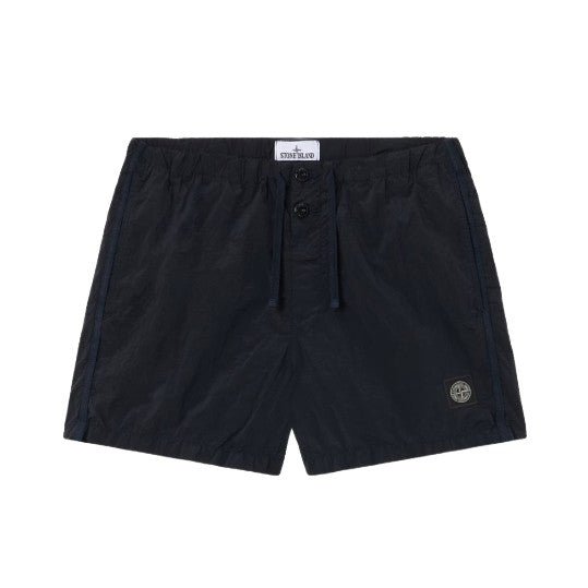 Stone Island Econyl® Nylon Swimshort - 020 Navy Blue - Escape Menswear