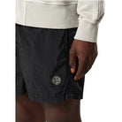 Stone Island Econyl® Nylon Swimshort - 029 Black - Escape Menswear