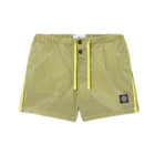 Stone Island Econyl® Nylon Swimshort - 031 Lemon - Escape Menswear