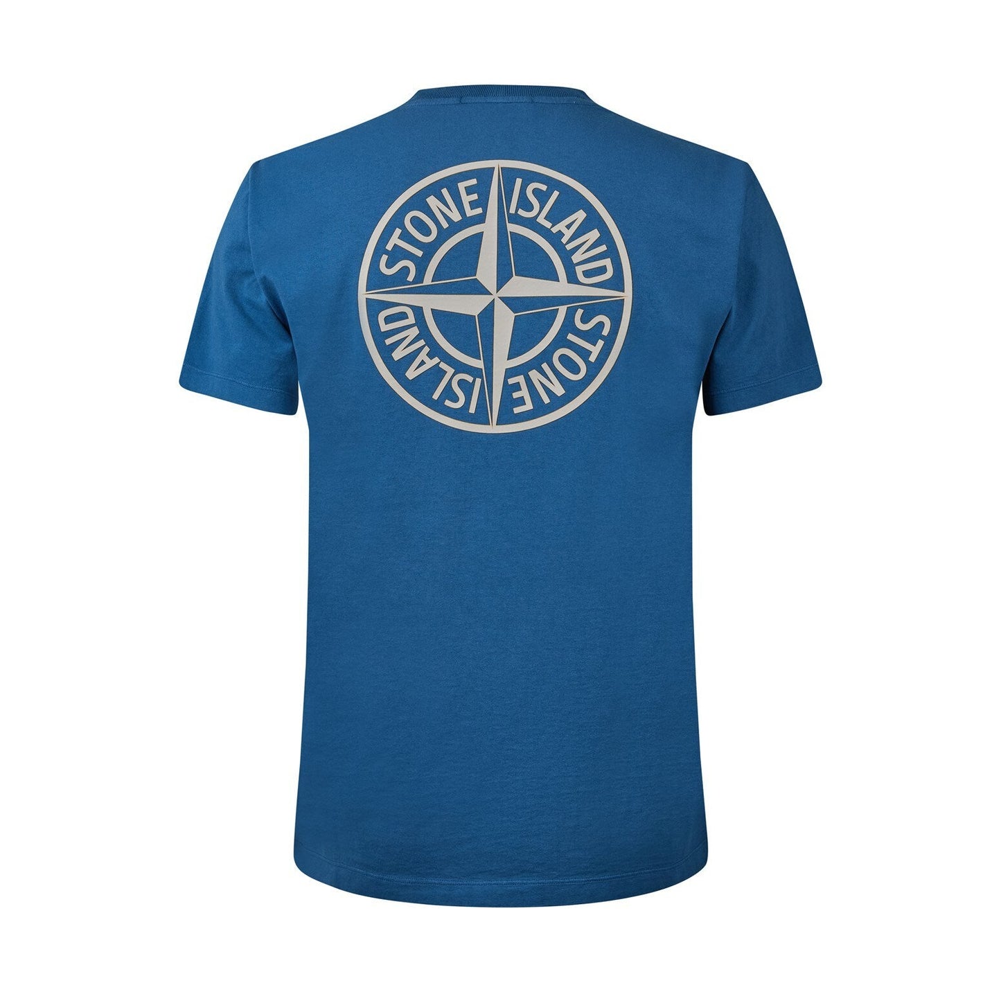 Stone Island Institutional Four T-Shirt - Avio Blue - Escape Menswear