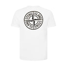 Stone Island Institutional Four T-Shirt - White - Escape Menswear