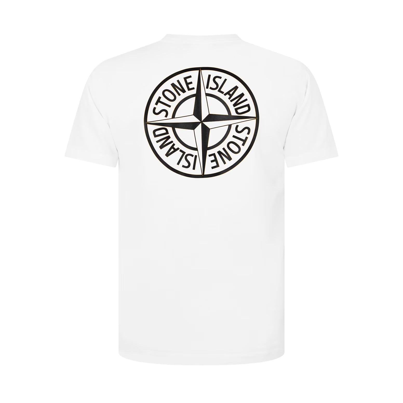 Stone Island Institutional Four T-Shirt - White - Escape Menswear