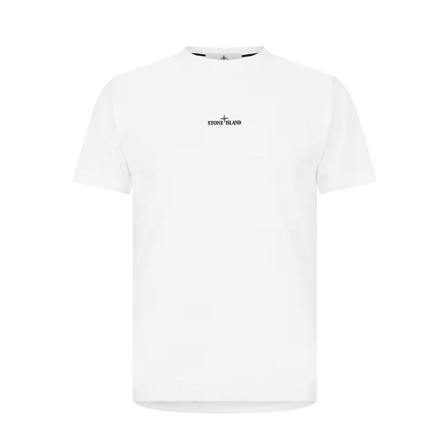 Stone Island Institutional Four T-Shirt - White - Escape Menswear