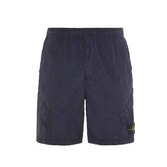 Stone Island L1719 Bermuda Shorts - V0020 Navy Blue - Escape Menswear