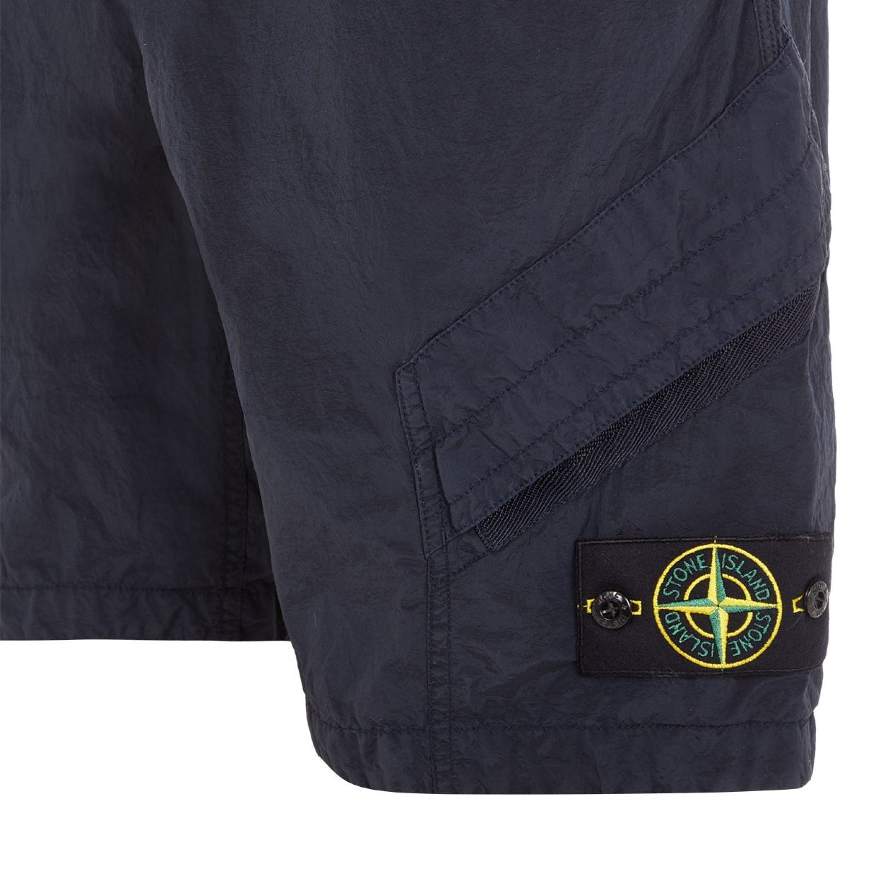 Stone Island L1719 Bermuda Shorts - V0020 Navy Blue - Escape Menswear