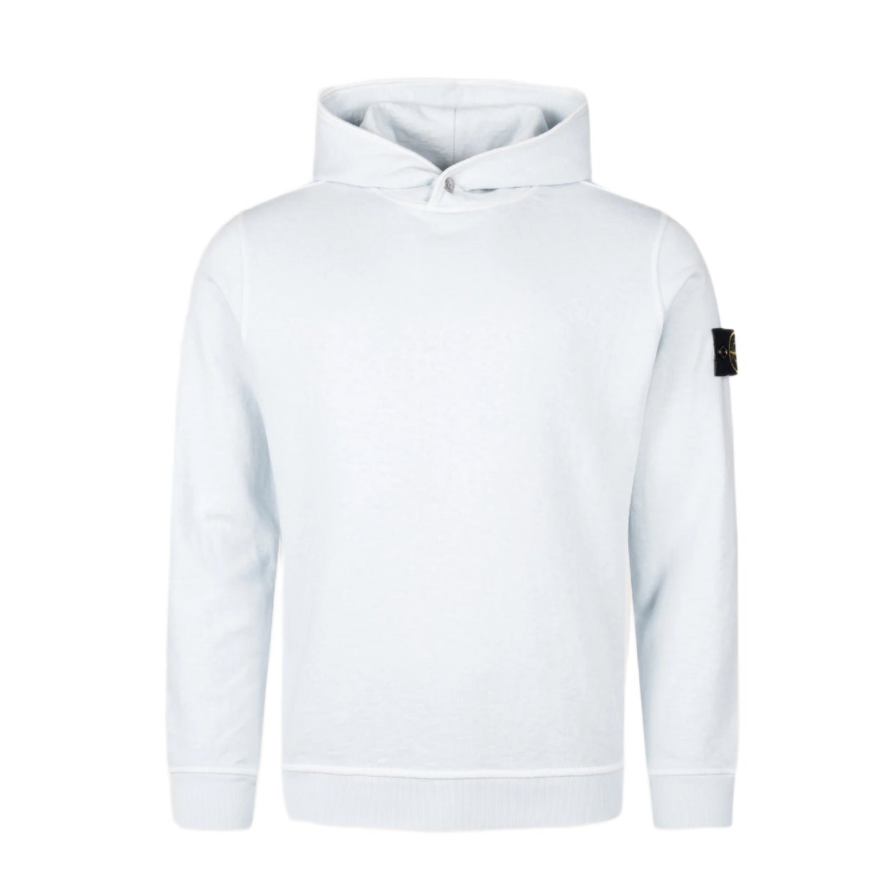 Stone Island Malfile Fleece Hoodie - V0141 Sky Blue - Escape Menswear