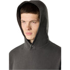 Stone Island Malfile Fleece Hoodie - V0165 Charcoal Grey - Escape Menswear
