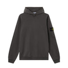 Stone Island Malfile Fleece Hoodie - V0165 Charcoal Grey - Escape Menswear