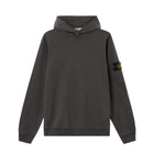 Stone Island Malfile Fleece Hoodie - V0165 Charcoal Grey - Escape Menswear