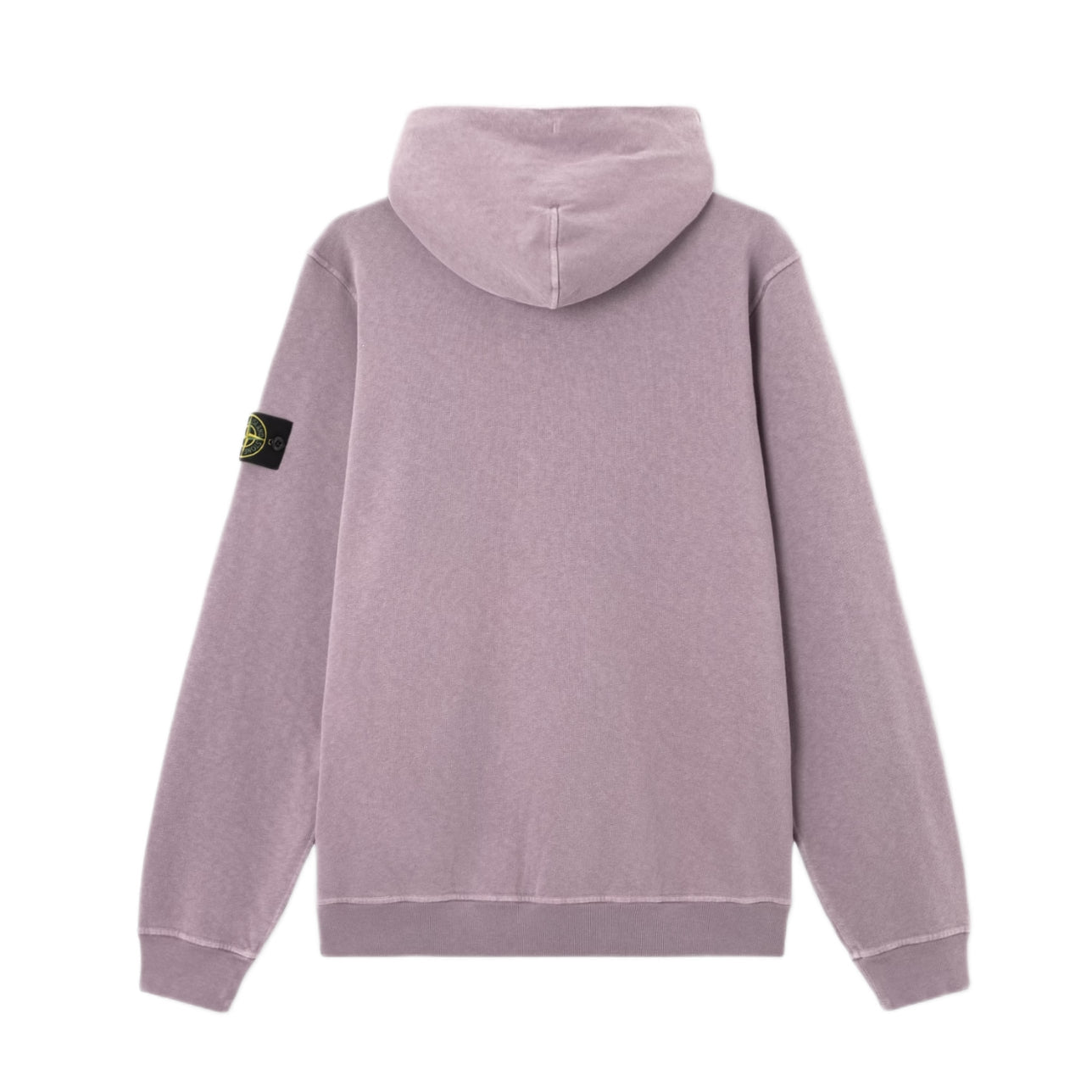Stone Island Malfile Fleece Hoodie - V018F Purple Grey - Escape Menswear