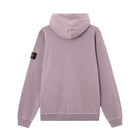 Stone Island Malfile Fleece Hoodie - V018F Purple Grey - Escape Menswear