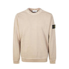 Stone Island Malfile Fleece Old Effect Sweatshirt - 19A Desert - Escape Menswear