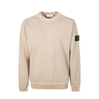 Stone Island Malfile Fleece Old Effect Sweatshirt - 19A Desert - Escape Menswear