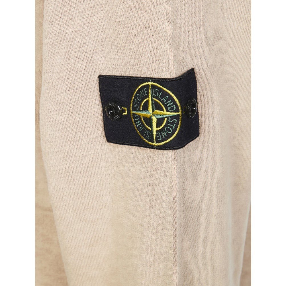 Stone Island Malfile Fleece Old Effect Sweatshirt - 19A Desert - Escape Menswear