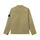 Stone Island Mercerised Ripstop Overshirt - V005G Military Green - Escape Menswear
