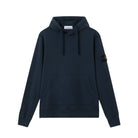 Stone Island Pouch Pocket Fleece Hoodie - 020 Navy Blue - Escape Menswear