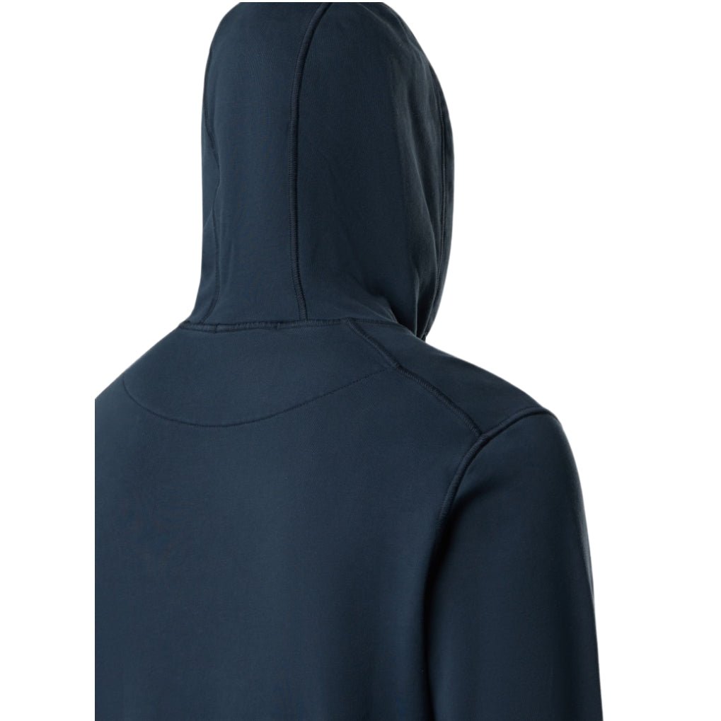 Stone Island Pouch Pocket Fleece Hoodie - 020 Navy Blue - Escape Menswear