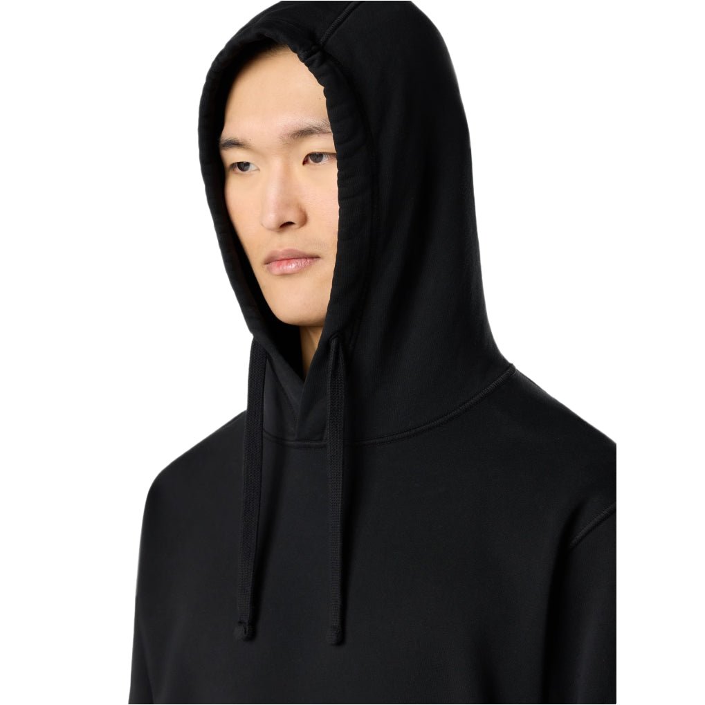 Stone Island Pouch Pocket Fleece Hoodie - 029 Black - Escape Menswear