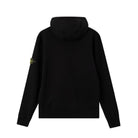 Stone Island Pouch Pocket Fleece Hoodie - 029 Black - Escape Menswear