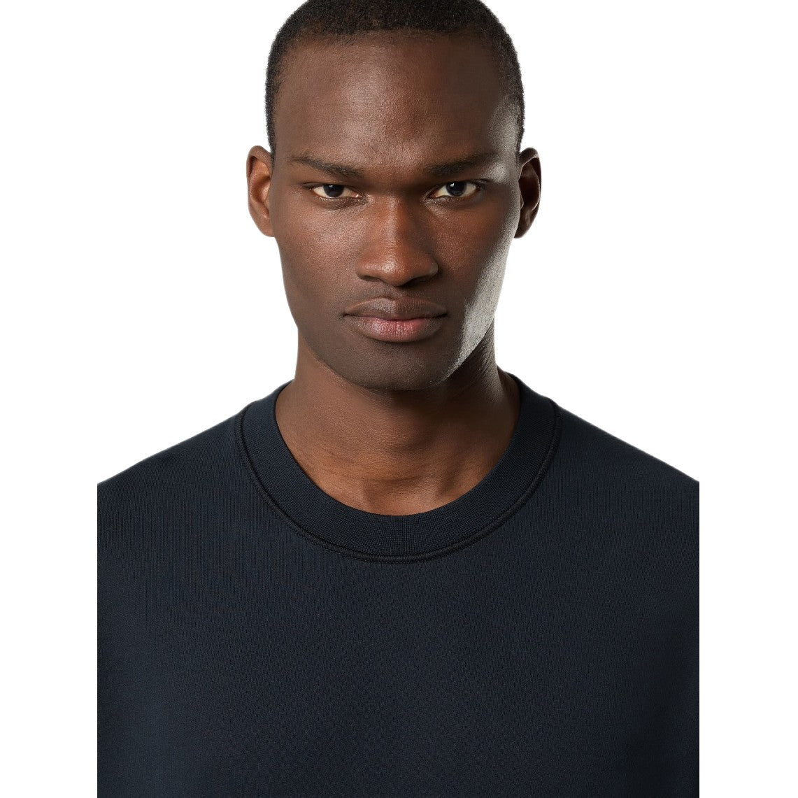 Stone Island Raglan Sleeve Fleece Sweatshirt - 020 Navy Blue - Escape Menswear