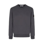 Stone Island Raglan Sleeve Fleece Sweatshirt - 065 Charcoal Grey - Escape Menswear