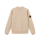 Stone Island Raglan Sleeve Fleece Sweatshirt - 09A Desert - Escape Menswear
