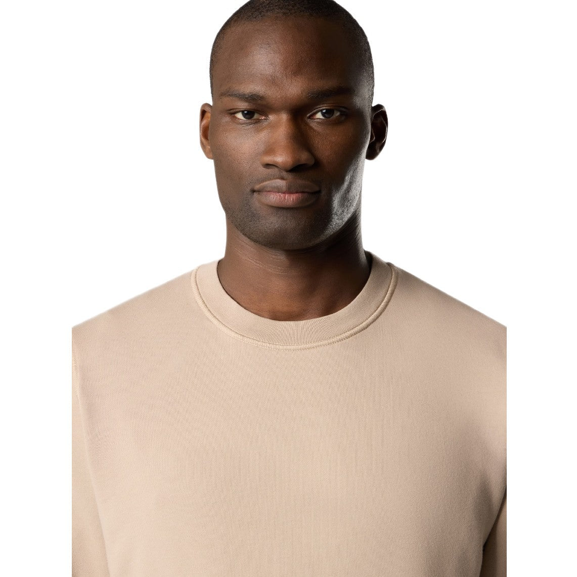 Stone Island Raglan Sleeve Fleece Sweatshirt - 09A Desert - Escape Menswear