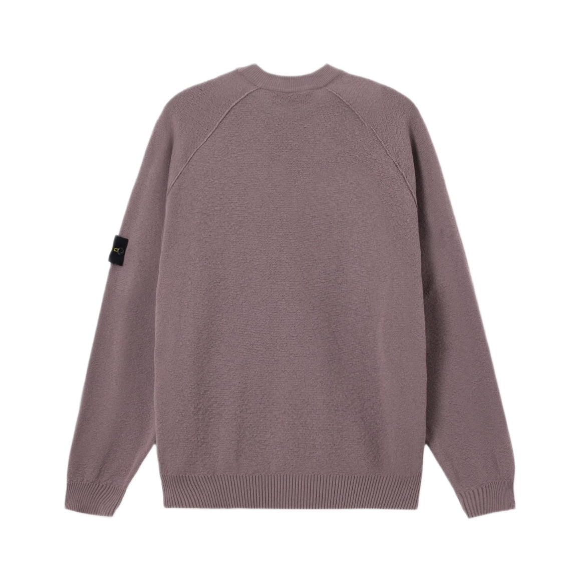 Stone Island Raglan Sleeve Knitwear Jumper - V008F Purple Grey - Escape Menswear