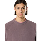 Stone Island Raglan Sleeve Knitwear Jumper - V008F Purple Grey - Escape Menswear