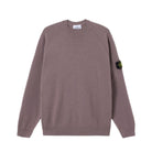 Stone Island Raglan Sleeve Knitwear Jumper - V008F Purple Grey - Escape Menswear