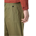 Stone Island Ripstop Cotton Trousers - V005G Military Green - Escape Menswear