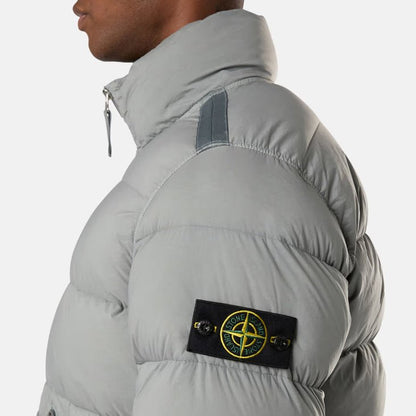 Stone Island Seamless Tunnel Down Jacket - Green Grey - Escape Menswear