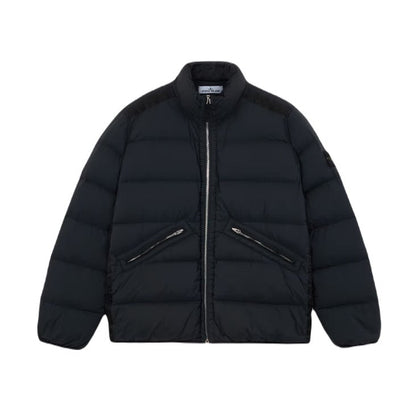 Stone Island Seamless Tunnel Down Jacket - Navy - Escape Menswear