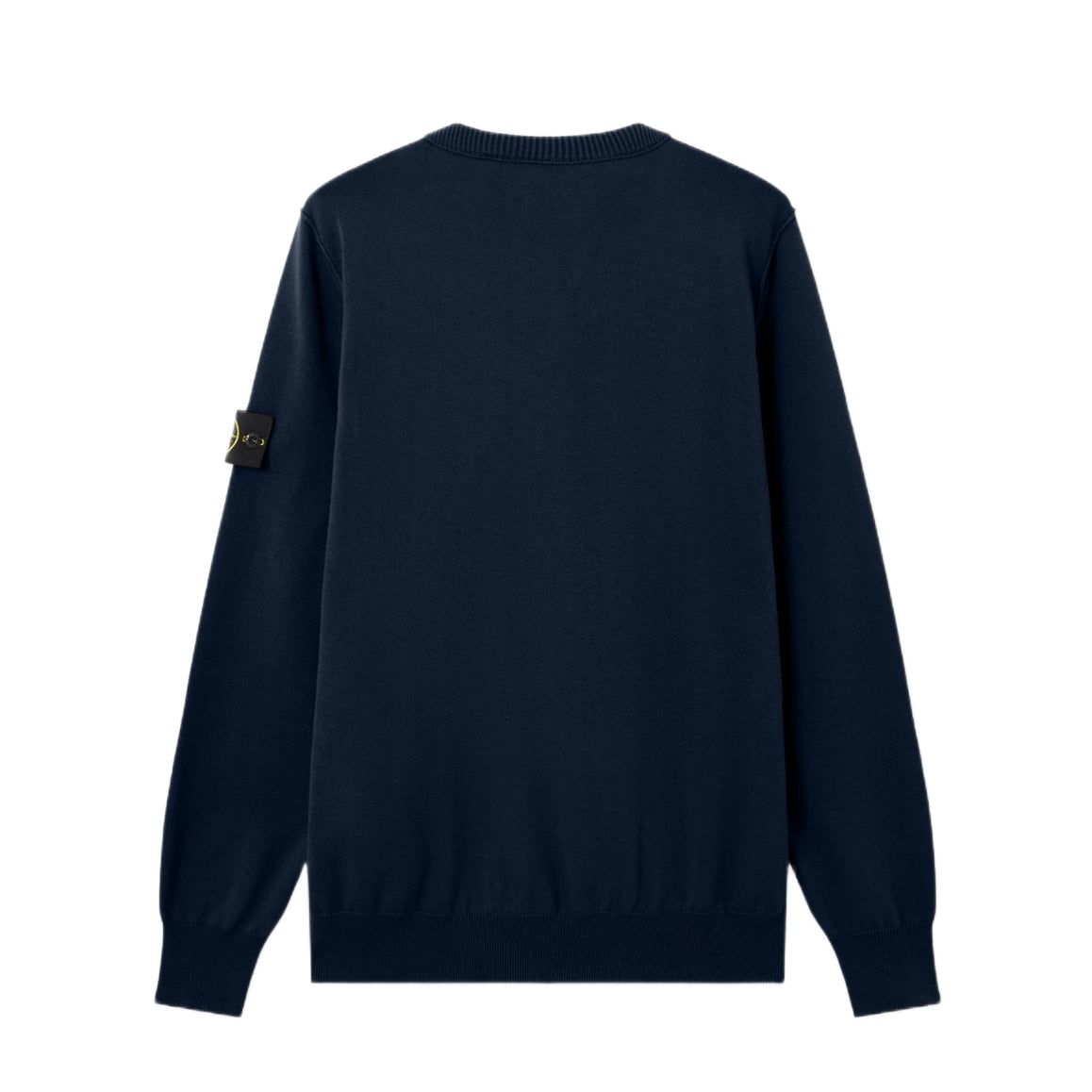 Stone Island Soft Organic Cotton Sweatshirt - V0020 Navy Blue - Escape Menswear