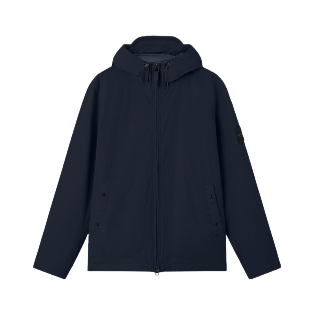 Stone Island Soft Shell - R E.Dye® Jacket - V0020 Navy Blue - Escape Menswear